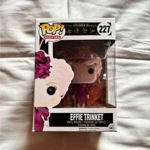 RARE: Funko POP Movies: The Hunger Games - Effie Trinket Action Figure